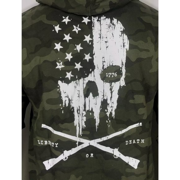 Howitzer Style Men's Hoodie Pullover LIBERTY FORGED Military Grunt - Picture 10 of 12